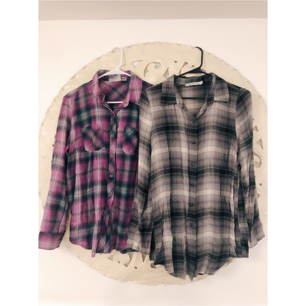 Plaid Top bundle